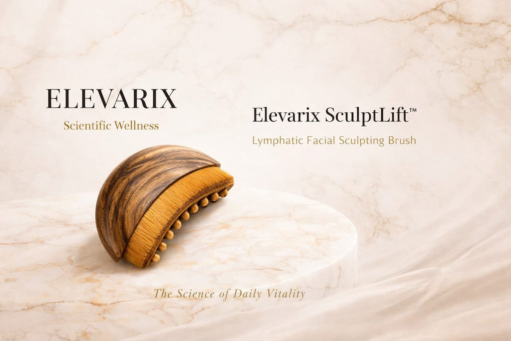 Elevarix SculptLift™ Lymphatic Face Brush - Facial Contour Massage Brush
