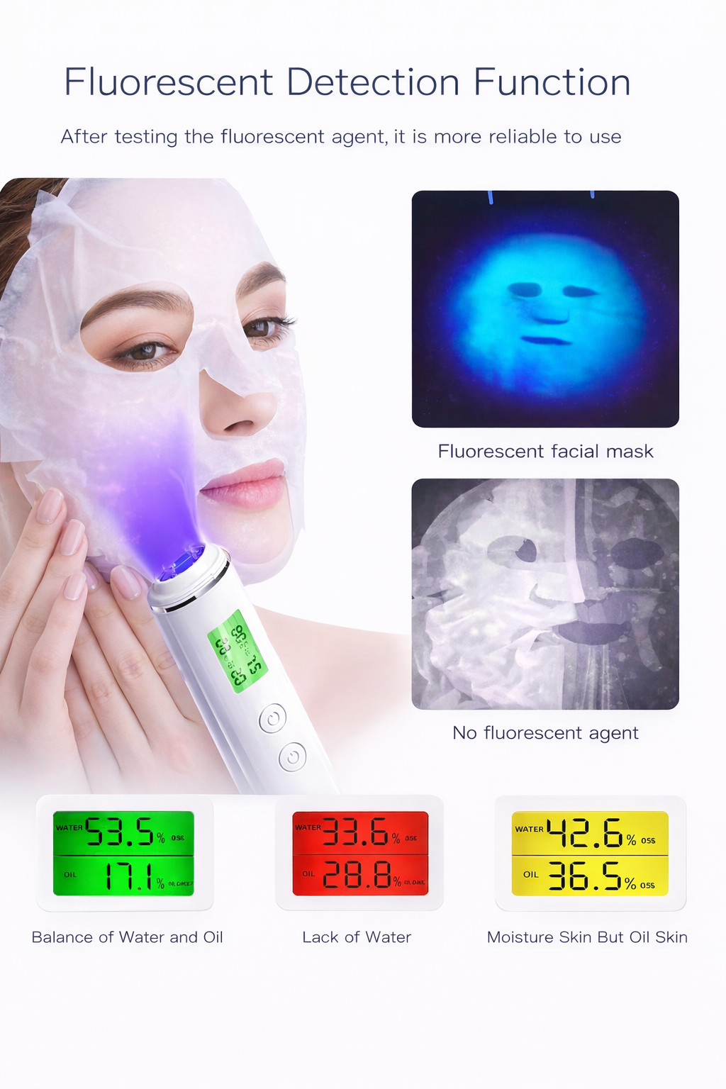 DermaScan Pro™ — Smart Skin Analyzer & LED Beauty Device