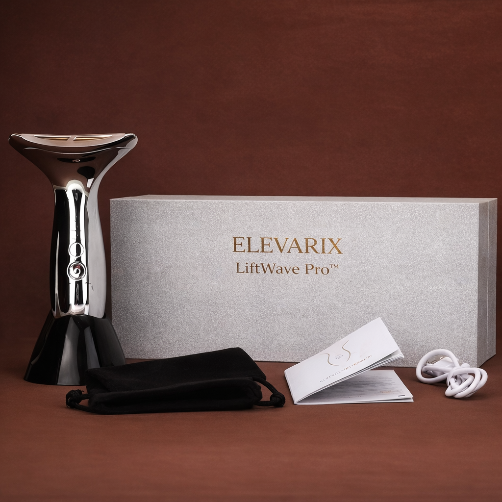 Elevarix LiftWave Pro™ — RF + EMS Face & Neck Device