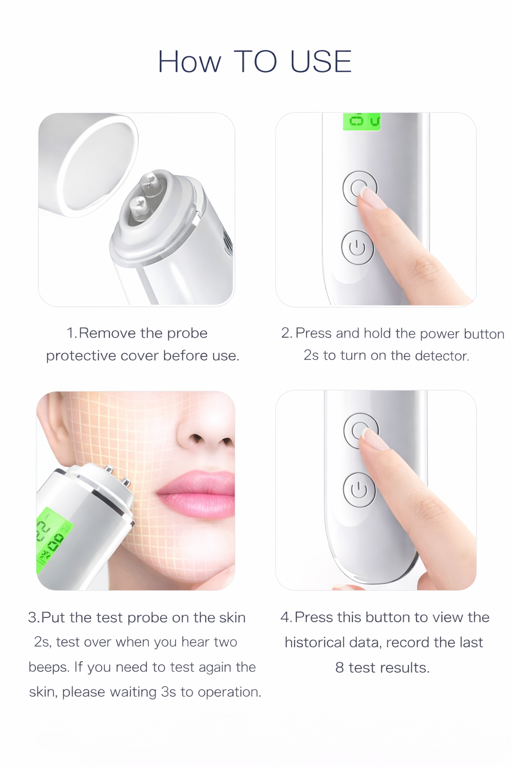 DermaScan Pro™ — Smart Skin Analyzer & LED Beauty Device
