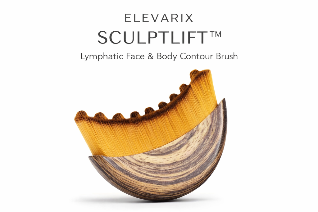 Elevarix SculptLift™ Lymphatic Face Brush - Facial Contour Massage Brush